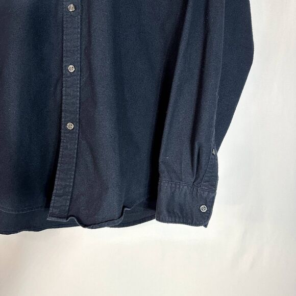 Abercrombie & Fitch Men's Navy Casual Button Down Shirt - Picture 4 of 9